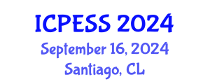 International Conference on Physical Education and Sport Science (ICPESS) September 16, 2024 - Santiago, Chile