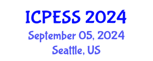 International Conference on Physical Education and Sport Science (ICPESS) September 05, 2024 - Seattle, United States