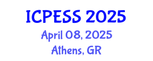 International Conference on Physical Education and Sport Science (ICPESS) April 08, 2025 - Athens, Greece