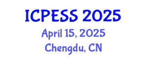 International Conference on Physical Education and Sport Science (ICPESS) April 15, 2025 - Chengdu, China