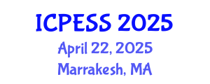 International Conference on Physical Education and Sport Science (ICPESS) April 22, 2025 - Marrakesh, Morocco