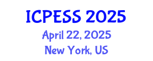 International Conference on Physical Education and Sport Science (ICPESS) April 22, 2025 - New York, United States