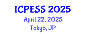 International Conference on Physical Education and Sport Science (ICPESS) April 22, 2025 - Tokyo, Japan