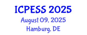 International Conference on Physical Education and Sport Science (ICPESS) August 09, 2025 - Hamburg, Germany