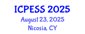 International Conference on Physical Education and Sport Science (ICPESS) August 23, 2025 - Nicosia, Cyprus
