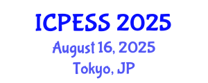 International Conference on Physical Education and Sport Science (ICPESS) August 16, 2025 - Tokyo, Japan