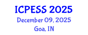 International Conference on Physical Education and Sport Science (ICPESS) December 09, 2025 - Goa, India