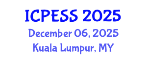 International Conference on Physical Education and Sport Science (ICPESS) December 06, 2025 - Kuala Lumpur, Malaysia