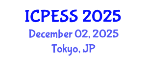 International Conference on Physical Education and Sport Science (ICPESS) December 02, 2025 - Tokyo, Japan