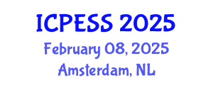 International Conference on Physical Education and Sport Science (ICPESS) February 08, 2025 - Amsterdam, Netherlands