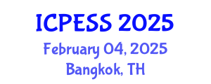 International Conference on Physical Education and Sport Science (ICPESS) February 04, 2025 - Bangkok, Thailand