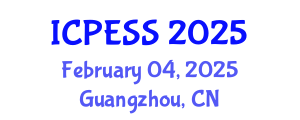 International Conference on Physical Education and Sport Science (ICPESS) February 04, 2025 - Guangzhou, China