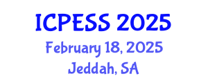 International Conference on Physical Education and Sport Science (ICPESS) February 18, 2025 - Jeddah, Saudi Arabia