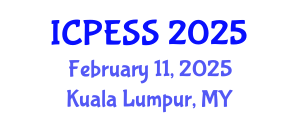International Conference on Physical Education and Sport Science (ICPESS) February 11, 2025 - Kuala Lumpur, Malaysia