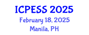 International Conference on Physical Education and Sport Science (ICPESS) February 18, 2025 - Manila, Philippines