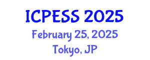International Conference on Physical Education and Sport Science (ICPESS) February 25, 2025 - Tokyo, Japan