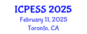 International Conference on Physical Education and Sport Science (ICPESS) February 11, 2025 - Toronto, Canada