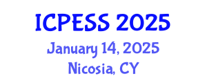 International Conference on Physical Education and Sport Science (ICPESS) January 14, 2025 - Nicosia, Cyprus