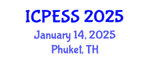 International Conference on Physical Education and Sport Science (ICPESS) January 14, 2025 - Phuket, Thailand