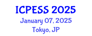 International Conference on Physical Education and Sport Science (ICPESS) January 07, 2025 - Tokyo, Japan