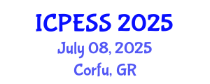 International Conference on Physical Education and Sport Science (ICPESS) July 08, 2025 - Corfu, Greece