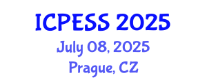 International Conference on Physical Education and Sport Science (ICPESS) July 08, 2025 - Prague, Czechia