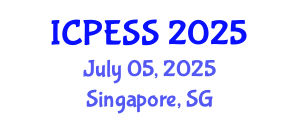 International Conference on Physical Education and Sport Science (ICPESS) July 05, 2025 - Singapore, Singapore