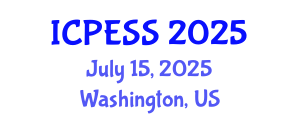 International Conference on Physical Education and Sport Science (ICPESS) July 15, 2025 - Washington, United States