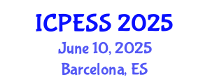 International Conference on Physical Education and Sport Science (ICPESS) June 10, 2025 - Barcelona, Spain