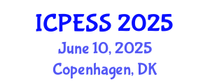 International Conference on Physical Education and Sport Science (ICPESS) June 10, 2025 - Copenhagen, Denmark
