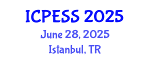 International Conference on Physical Education and Sport Science (ICPESS) June 28, 2025 - Istanbul, Turkey