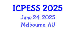 International Conference on Physical Education and Sport Science (ICPESS) June 24, 2025 - Melbourne, Australia
