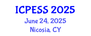 International Conference on Physical Education and Sport Science (ICPESS) June 24, 2025 - Nicosia, Cyprus