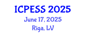 International Conference on Physical Education and Sport Science (ICPESS) June 17, 2025 - Riga, Latvia