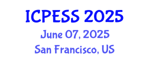 International Conference on Physical Education and Sport Science (ICPESS) June 07, 2025 - San Francisco, United States