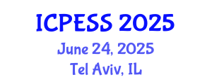 International Conference on Physical Education and Sport Science (ICPESS) June 24, 2025 - Tel Aviv, Israel