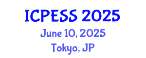 International Conference on Physical Education and Sport Science (ICPESS) June 10, 2025 - Tokyo, Japan
