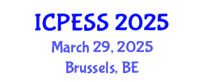 International Conference on Physical Education and Sport Science (ICPESS) March 29, 2025 - Brussels, Belgium