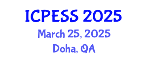 International Conference on Physical Education and Sport Science (ICPESS) March 25, 2025 - Doha, Qatar