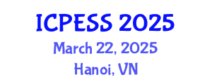 International Conference on Physical Education and Sport Science (ICPESS) March 22, 2025 - Hanoi, Vietnam