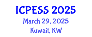 International Conference on Physical Education and Sport Science (ICPESS) March 29, 2025 - Kuwait, Kuwait