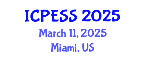 International Conference on Physical Education and Sport Science (ICPESS) March 11, 2025 - Miami, United States