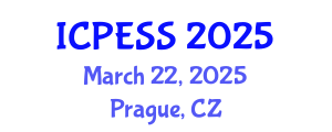 International Conference on Physical Education and Sport Science (ICPESS) March 22, 2025 - Prague, Czechia
