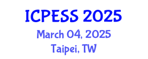 International Conference on Physical Education and Sport Science (ICPESS) March 04, 2025 - Taipei, Taiwan