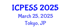 International Conference on Physical Education and Sport Science (ICPESS) March 25, 2025 - Tokyo, Japan