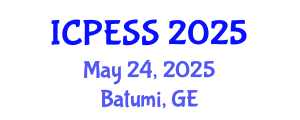 International Conference on Physical Education and Sport Science (ICPESS) May 24, 2025 - Batumi, Georgia