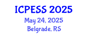 International Conference on Physical Education and Sport Science (ICPESS) May 24, 2025 - Belgrade, Serbia