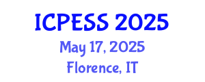 International Conference on Physical Education and Sport Science (ICPESS) May 17, 2025 - Florence, Italy