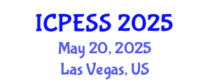 International Conference on Physical Education and Sport Science (ICPESS) May 20, 2025 - Las Vegas, United States