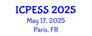 International Conference on Physical Education and Sport Science (ICPESS) May 17, 2025 - Paris, France